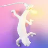 Table Lamps Nordic Designer Lizard Bedside Lamp Modern Cute LED Resin Animal Chameleon Bed Living Room Home Deco Light FixtureTabl261S