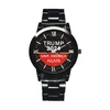 14 Styles Trump 2024 Montre-Bracelet Party Favor Donald Rétro Hommes Montres À Quartz