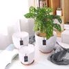 Pots de plantes en céramique modernes Pot de fleur Pot de jardin intérieur extérieur Conteneurs avec trou de drainage et soucoupe Décoration de la maison 211130