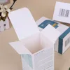 Kundenspezifische Flaschenverpackungsboxen für kosmetische Schönheitsprodukte, bedruckte bunte faltbare Verpackungsbox aus Papier für das Gesundheitswesen