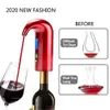 Electric Wine One Touch Portable Pourer Aerator Dispenser Pump USB Rechargeable Cider Decanter Pourer Wine Accessories For Bar Home Use