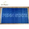 NCAA Penn State Nittany 라이온스 플래그 3 * 5ft (90cm * 150cm) 폴리 에스터 플래그 배너 장식 비행 홈 가든 플래그 축제 선물