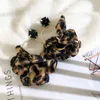 Mode Leopard Tuch Tropfen Ohrringe für Frauen Böhmen Oversize Baumeln Aussage Ohrringe Partei Schmuck Geschenke