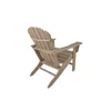 США фондовая мебель UM HDPE смола древесина адирондак стул - серый A37