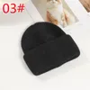 Angora Rabbit Hair Cap Koreaanse gebreide mutsen voor herfst en winter