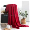 Couvertures Textiles Gardenblankets Tricoté Maison Couverture Chaude Fil De Laine Bébé Literie Drap Étudiant Dortoir Linge De Lit Femmes Tippet Manta S