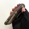 Limited Edition Folding Knife Warhound S35VN Blade Titanium Handtag Taktisk utomhusutrustning Anpassade knivar Camping Jakt Överlevnadsverktyg Perfekt Pocket EDC