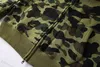 mens femmes Designer camouflage hoodies mode pa impression ape wgm hoodie paris cardigan hiver classique manteau en peluche pull 01