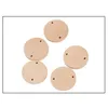 Keychains 100x 35mm Craft Wood Blanks Key Ring Crafting Wooden Discs Circle1904041