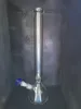 Glasbongs bägare bong tjocka glas väggvattenrör med 18,8 mm fogskål
