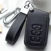 Leather Car Styling Cover Case for NX GS RX IS ES GX LX RC 200 250 350 LS 450H 300H chain ring Auto Key Covers