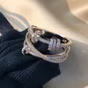 black beaded ring