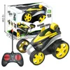 Plant Wireless Control Remoto Conluio Carro Dump Truck Rollover Boy Vendendo Jogos de Vídeo das Crianças
