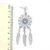 New Arrival Fashion Women's Bohemian Dangle Earrings Statement Feather Dream Catcher Earring Jewelry Gifts Brincos