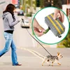 Köpek Seyahat Dışarıda Taşınabilir Pet Puppy Cat Pick Up Poop Torbası Dispenser Atık Tutucu Açık Çöp Organizatörü Çift fermuar 2 Otomatik Locker