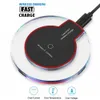 Qi Wireless Charger Phone Charger Pad Portable Fantasy crystal Universal LED Tablet K9 Charging For iphone XS MAX Samsung S10e Plus