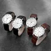Presente de quartzo reto Assista Simple Watch Belt Barato Presente Men's Watch