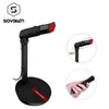 Karaoke Microphone Vocal Record Singing Studio PC USB 3.5mm Computer Vol Adjust Switch Rotatable Flexible Professional Mic