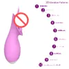 Mini Vibrators G-Spot Sex Tongue Licking Toys for Women Pleasures Small Wireless Vibrator With Waterproof Hotel Room Clitorals stimulator Nipple Couples Gift