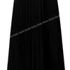Линия сплошной женские юбки плиссированные осень плюс размер юбка женские винтажные замшевые Jupe Femme Faldas Mujer 210423