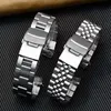 Stal nierdzewna 22 mm Oyster Pasp Jubilee Band odpowiedni do SKX007 SKX009 Watch Bands4713212