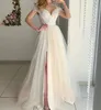 Femmes Robe Robe Tempéramament Dentelle Partie de mariage Slash Col à l'épaule Soirée Soirée longue Plus Taille Maxi ES 210524