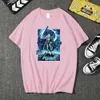 Berserk Sıcak Anime T-Shirt Hip Hop O-Boyun Gevşek Rahat Moda Y0809