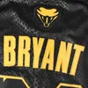 Mamba 24 Athletic Black Snakeskin Basketball Jersey Black Panther Jerseys #1 T'Challa #2 Killmonger Stitched 90S Hip Hop Fashion Sports Shirt Op voorraad Snelle verzending