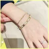 2021 Modedesigner Armband für Herren Frauen Voll Diamant Gold Buchstaben F Armbänder Gifts Womens Luxus Liebe Armbänder Schmuck 21090902r