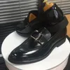 Erkekler PU Deri Ayakkabı Moda Loafer'lar Düşük Topuk Saçak Elbise Brogue Bahar Ayak Bileği Çizmeler Vintage Klasik Erkek Rahat DH0001