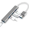 4 in 1ハブタイプC 3.1からUSB 3.0 2.0ドッキングステーションマルチスプリッタアダプタOTGノートパソコンコンピュータアクセサリーXBJK2105