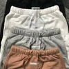 Carta impressão shorts faixa calça verão praia camisola calças outwears designer rua curta calça cordão para homem e mulher