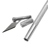 Нескользящие лезвия резьба металлические скальпель нож инструменты комплект мобильных телефонов PCB DIY ремонт ручных инструментов