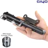 Pompe da bicicletta Giyo GP-04S/41S/63CP Mini 120 Psi MTB Mountain Road Bike Pompa Smart Schrader/Presta Gonfiatore per pneumatici AV/FV 220225