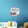 Naklejki ścienne Koszykówka Dzieci 039S Dekoracja pokoju Dekorowanie domu lustro lustro powierzchnia akrylowa samoprzylepna naklejka Mural1471129