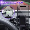 Uppgraderad Dashboard Car Phone Holder 1200 Degree Mobile Stativ Ryggspegel Sun Visor i GPS-navigeringsfäste
