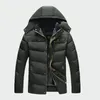 Winter Cool Jacket Men Plus Size Thick Hooded Parkas Old Man Warm Coat Casual Padded Father Snow Wear Outwear 4XL ML