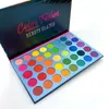 39 Color Fusion Regenbogen-Lidschatten-Palette, heller fluoreszierender Highlighter, matt, einfach zu tragende Lidschatten-Make-up-Paletten