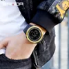 Orologio sportivo di marca Sanda Uomo Esercito militare Orologi Sveglia Orologio digitale impermeabile resistente agli urti Reloj Hombre # 6007 Q0524