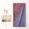 Mode Höst Kvinnor Viskos Scarf Aztec Polka Floral Fringe Double Side Shawls och Wraps Kvinna Foulards Echarpe Muslim Hijab