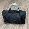 Dropship Black Outdoor Sports Travel Bags Large Capacity Handbag Crossbody Duffel Bag with Strap 45CM4684914