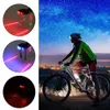 Водонепроницаемый велосипед велосипедных задних фонарей светодиодные лазерные предупреждающие велосипеды велосипедные велосипедные велосипеды аксессуары свет