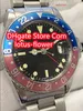 F Factory V3 Наручные часы 40 мм GMT Vintage 1675 Red Blue Pepsi Bezel 2813 Механизм Механические мужские автоматические часы257k