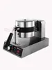 Elektrische Waffeleisen Crepe Ofen Gitter Kuchen Maschine Kommerziellen Multifunktions Muffin Maker Doppelseitige Backen Flip