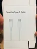 Cabos Tipo-C para C Cabos de Alta Velocidade Cabo de Cabo Compatível com PD USB-C Carregadores Laptop Samsung Huawei Telefones 1m / 2m DHL