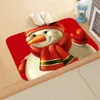 Zerbino decorativo natalizio Tappeti da bagno Tappetino da bagno Tappeto per esterni Navidad Regalo di Natale Ornamenti di capodanno PHJK2109