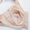 Reggiseno da donna Delimira con chiusura frontale a figura intera, senza ferretto, in pizzo, taglie forti 210728