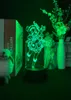 Genshin Impact Night Light LEDプラグイン3DデスクランプKleeフィギュアUSBナイトライトカラーチャンホームデコレーションアニメキッズフレンズギフト7379981