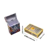 87mm 20 pieces of automatic opening plastic primary color cigarette case printing cigarette case