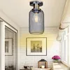 Черные минималистские винтажные потолочные светильники Cage Cafe/Bar/Window/Loft Lamp